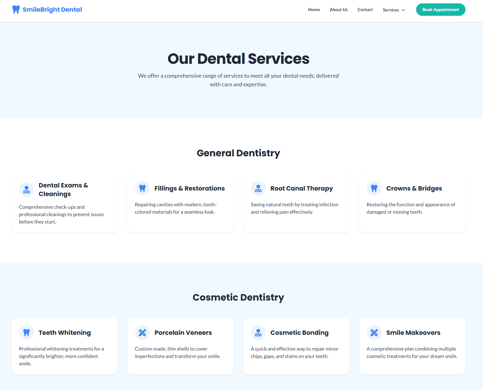 Dental Clinic Template - Bild 3