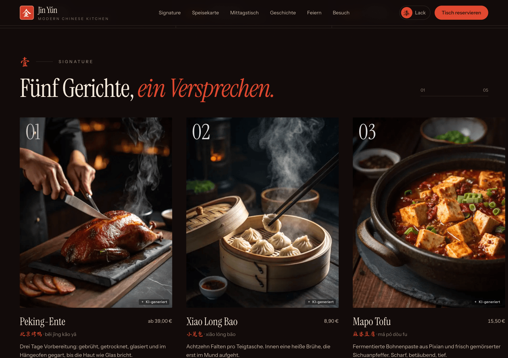 Asia-Restaurant, Ansicht 2